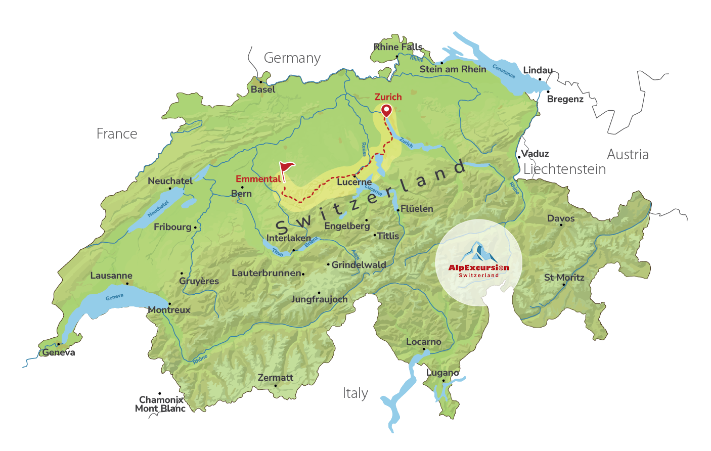 Emmental Countryside & Cheese Experience - Private Trip from Zurich